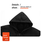 Heated Zip-Up Fleece Hoodie