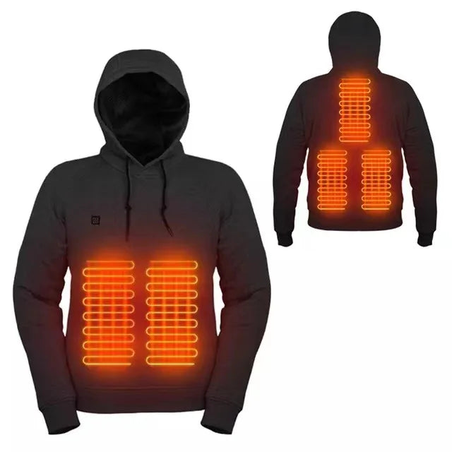 Heated Fleece Hoodie