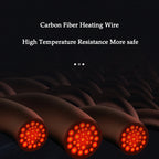 Heated Zip-Up Fleece Hoodie