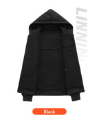 Heated Zip-Up Fleece Hoodie