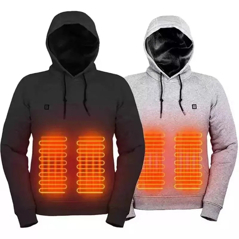 Heated Fleece Hoodie